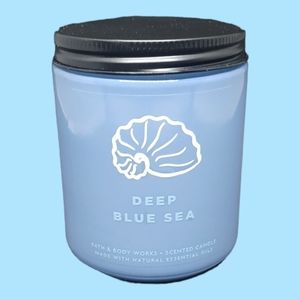 Bath & Body Works Deep Blue Sea Single Wick Candle